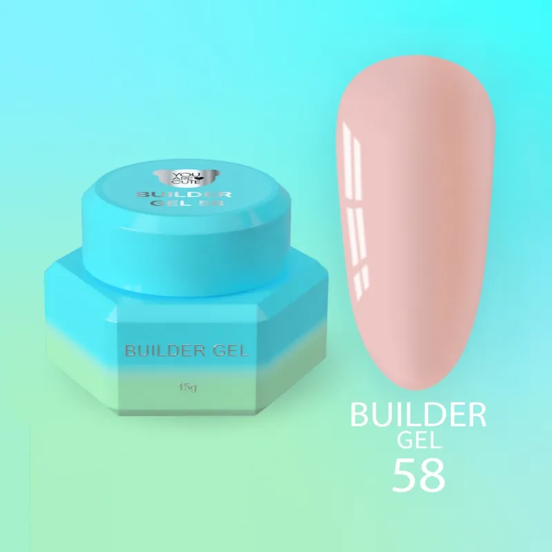 YOUARECUTE Builder Gel 58, 15ml — Photo 2