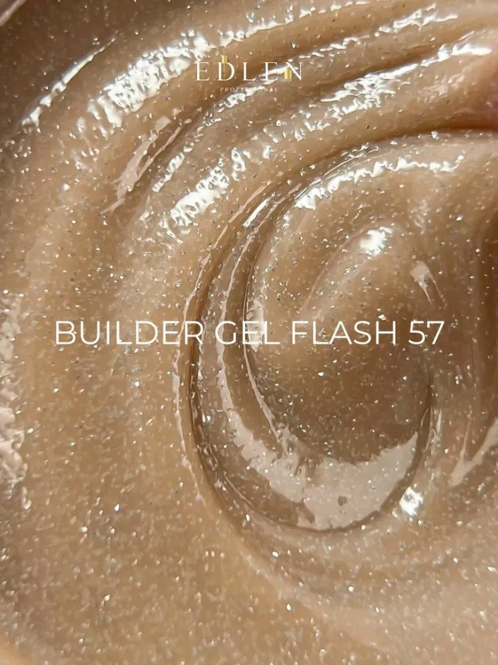 Edlen Builder Gel 57 Flash, 15 ml — Photo 2