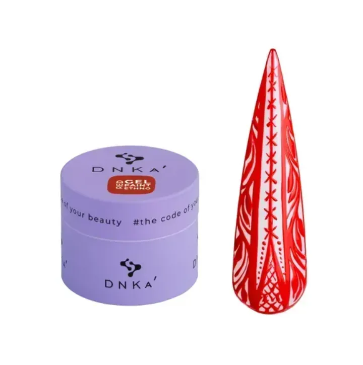 DNKa Gel Paint Ethno Red, 5ml — Photo 2