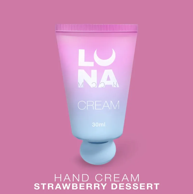 Creme para as mãos Luna Sobremesa de Morango, 30 ml — Photo 2