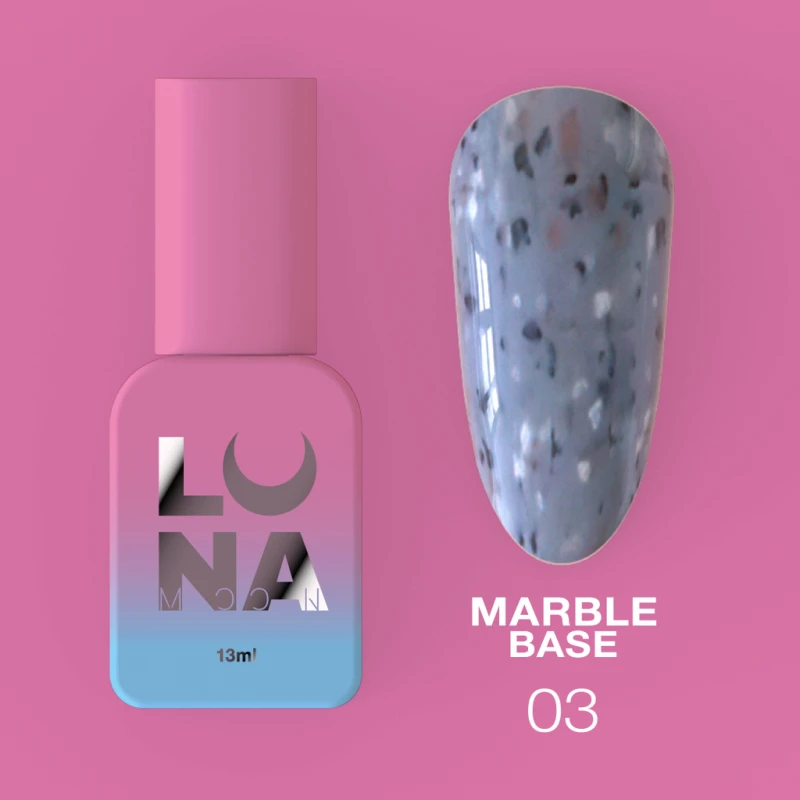 Luna MARBLE Base 03, 13ml — Photo 2