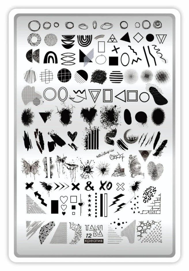 Placa para Estampar TakiDa con Demo hoja, 12 — Photo 2