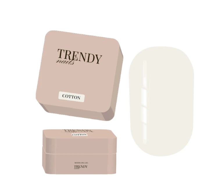 Trendy Nails Modeling Gel &quot;Boho&quot; Cotton, 15ml — Photo 2