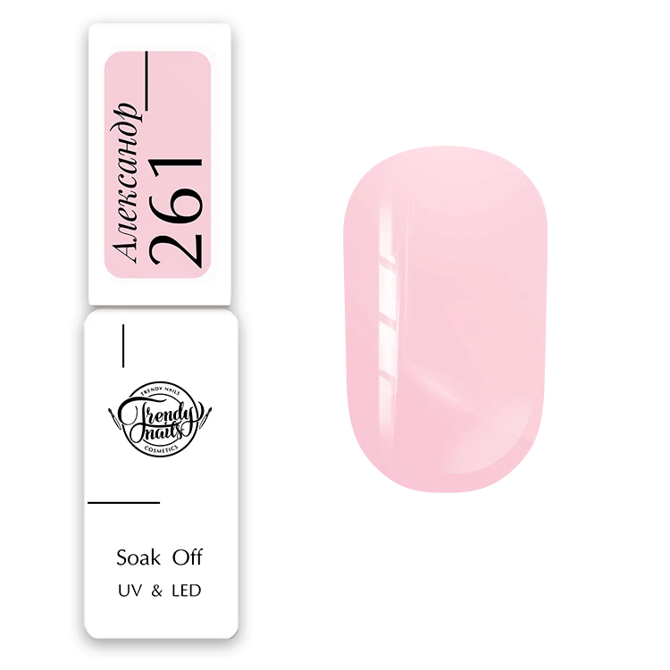 Trendy Nails Esmalte Semipermanente 261(trnslucido), 8ml — Photo 2