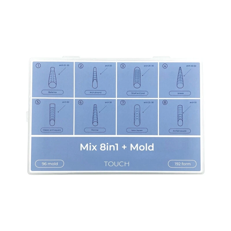 Touch Dual Form Mix 8in1 + molds (192pcs) — Photo 2