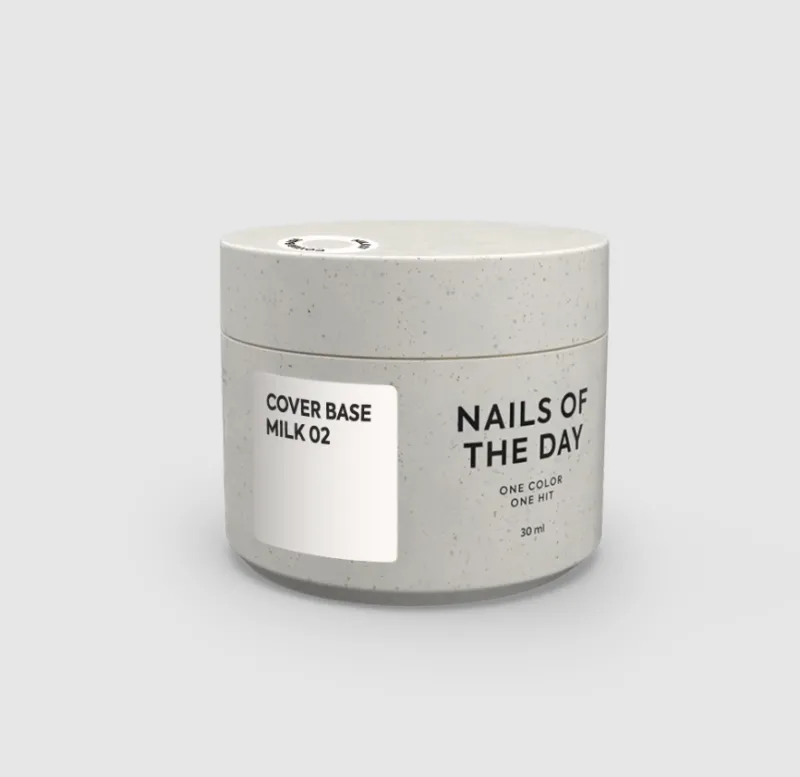 NAILSOFTHEDAY Cover base milk 02, 10 ml new formula — Photo 2