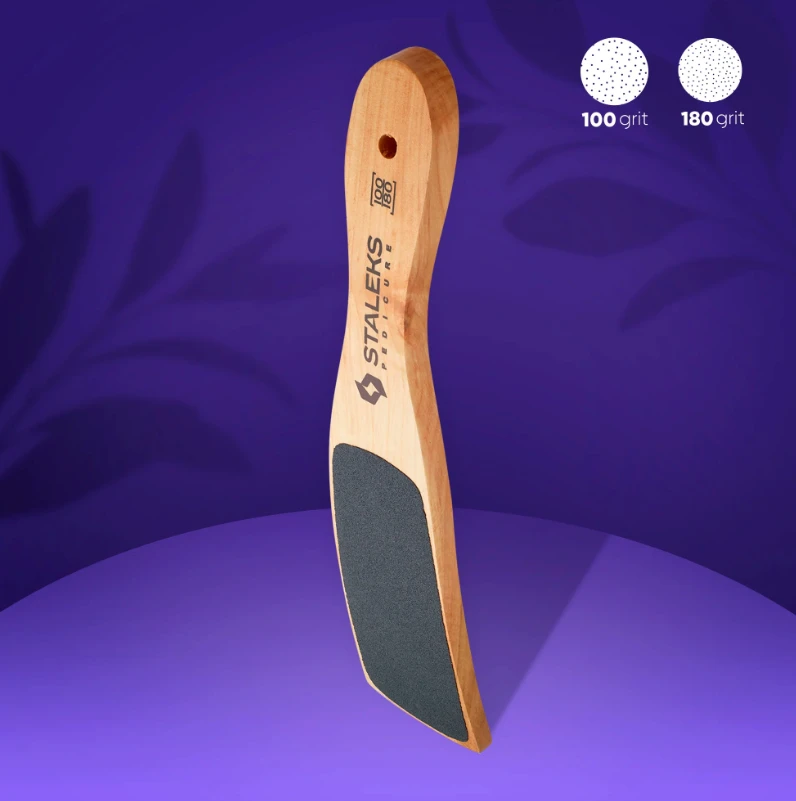 Raspador Para Pies, De Madera BEAUTY &amp; CARE 10 TYPE 2 (100/180) — Photo 2