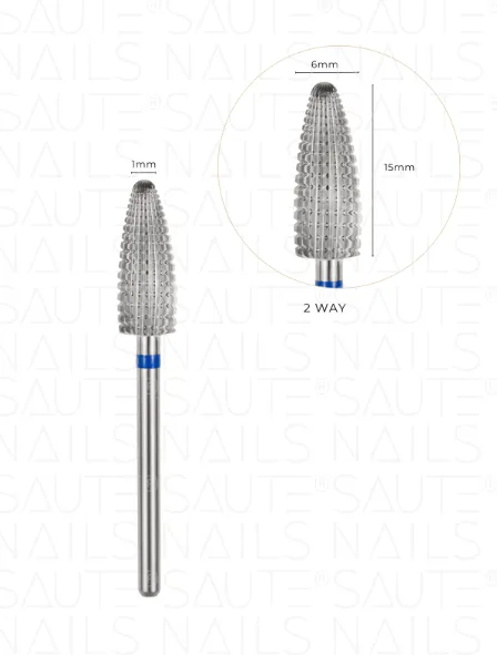 Saute Nails Fresa Retirada SN04, azul — Photo 3