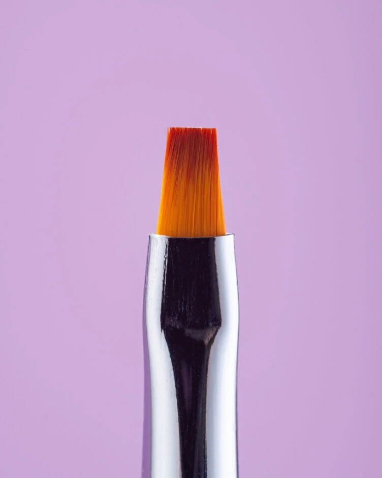 Komilfo Pincel Double Gel Oval 4(Nylon)/Liner 7(Nylon) — Photo 3