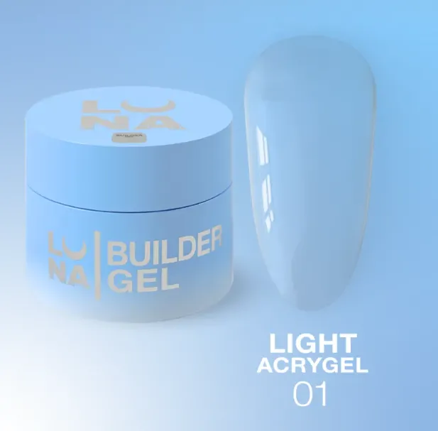 Luna Light Acrygel 01, 50ml (transparente) — Photo 2
