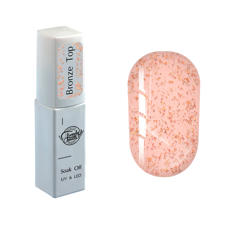 Trendy Nails Bronze Top, 8ml — Photo 2