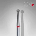 Punta Diamante Staleks FA01R025 «Bola» 2.5 mm rojo — Photo 3