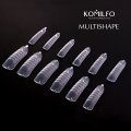 Komilfo Dual Nail Forms Multishape, 120un — Photo 6