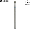 Miler, kit de 5 fresas diamantes M801m035, azul — Photo 3