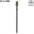 Miler, kit de 5 fresas diamantes M112fk, rojo — Photo 3