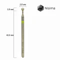 Nisima fresa de diamante P801i025, amarillo — Photo 3