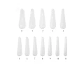 PNB Reusable Upper Arched Nail Forms, 120uds — Photo 5