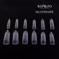 Komilfo Dual Nail Forms Multishape, 120un — Photo 7