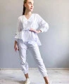 Uniforme &quot;RURU MONO&quot; blanco, 3XL — Photo 5