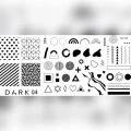Placa para estampar Dark by Rior 04 — Photo 3
