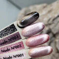 Esmalte Semipermanente Komilfo 9D Cat&#039;s eye Silver, 8ml — Photo 5