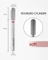 Dark by Rior Fresa Diamante Rounded Cylinder 3.9*12, rojo — Photo 3