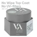 Valeri Top No Wipe sin UV filters, 30ml — Photo 4