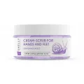 Shelly Cream scrub for hands and feet with allantoin, snail extract and shea oil, 350g — Photo 3