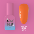 Luna Moon Neon base 03, 13ml — Photo 4