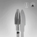 Punta de Carburo Staleks "Cono Pino" 6mm negro, FT110H060/14 — Photo 3