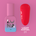 LUNA Light Acrygel 31, 13ml — Photo 4