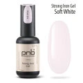 UV/LED Strong iron gel Soft White, 8ml — Photo 5