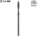 Miler, kit de 5 fresas diamantes,M863m025, azul — Photo 3