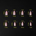 Komilfo SoFast Nail Forms Nude Almond, 300un — Photo 6