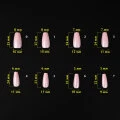 Komilfo SoFast Nail Forms Nude Ballerina Medium, 300un — Photo 6