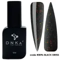 DNKa Cover Base 0096, Black Dress, 12 ml — Photo 4