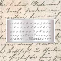 TakiDa Placa Mini para Estampar Letter 03 — Photo 3