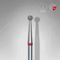 Punta Diamante Staleks FA01R025 «Bola» 2.5 mm rojo — Photo 3