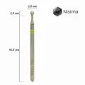 Nisima fresa de diamante P801i025, amarillo — Photo 3