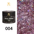 F.O.X Glow Glitter Gel 004, 5ml — Photo 5