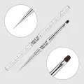 NAILSOFTHEDAY Professional Brush 2 in 1 Liner + Oval — Photo 6