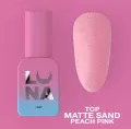 Luna Top Matte Sand Peach Pink, 13ml — Photo 5