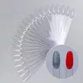 Tips Muestrario Oval, 50uds (transparente) — Photo 3