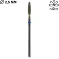 Miler, kit de 5 fresas diamantes,M863m025, azul — Photo 3