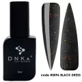 DNKa Cover Base 0096, Black Dress, 12 ml — Photo 4