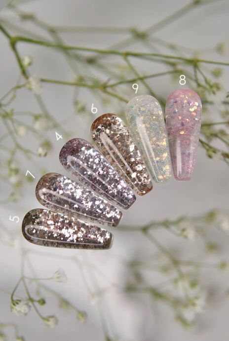 Geles con purpurina / elementos decorativos — Photo 21
