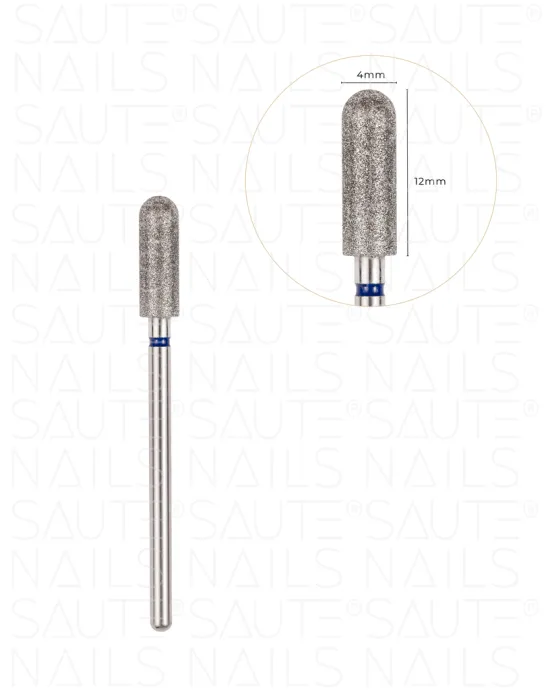 Nailsoftheday fresa de diamante Llama, azul 1,8*10 mm — Photo 20