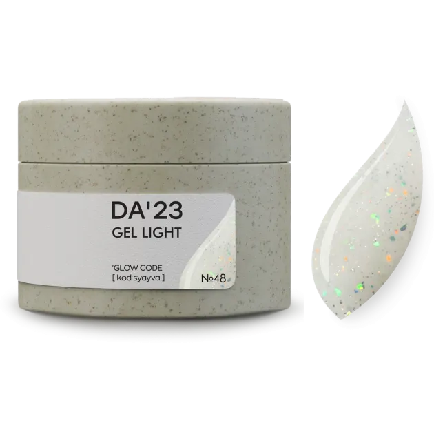 DA23 Fiber Gel Branco Power, 30ml — Photo 19