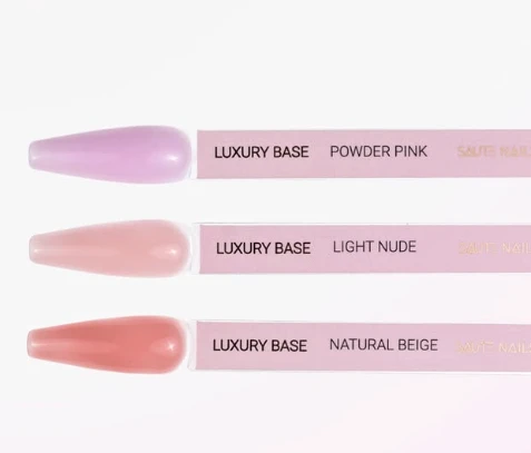 Saute Luxury Base Powder Pink, 8ml — Photo 11