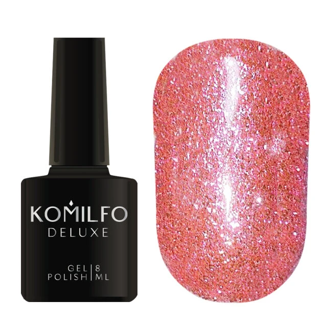Esmalte Semipermanente Komilfo Liquid Glam Gel LGG 004, 8ml — Photo 23